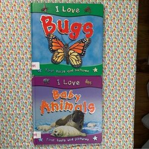 Backpack Books 2 First Facts and Pictures Learning Book Set.